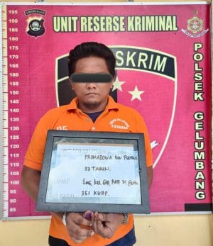 Pernah Buron, Pelaku Penganiayaan Tukang Sate Sukses Diamankan Tim Puma Polsek Gelumbang