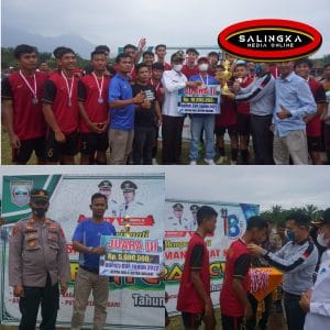 Pertandingan Final Sepakbola Bupati Cup 2022 Antar Nagari Di Kabupaten Pasaman Barat Dimenangkan Oleh Nagari Sungai Beremas