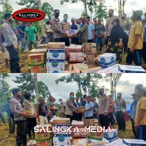 Polda Sumbar Dan Polres Pasbar Salurkan Bantuan Peduli Gempa Pasaman Barat