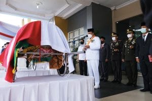 Ribuan Orang Melepas DP Datuk Labuan Tempat Peristirahatan Terakhir