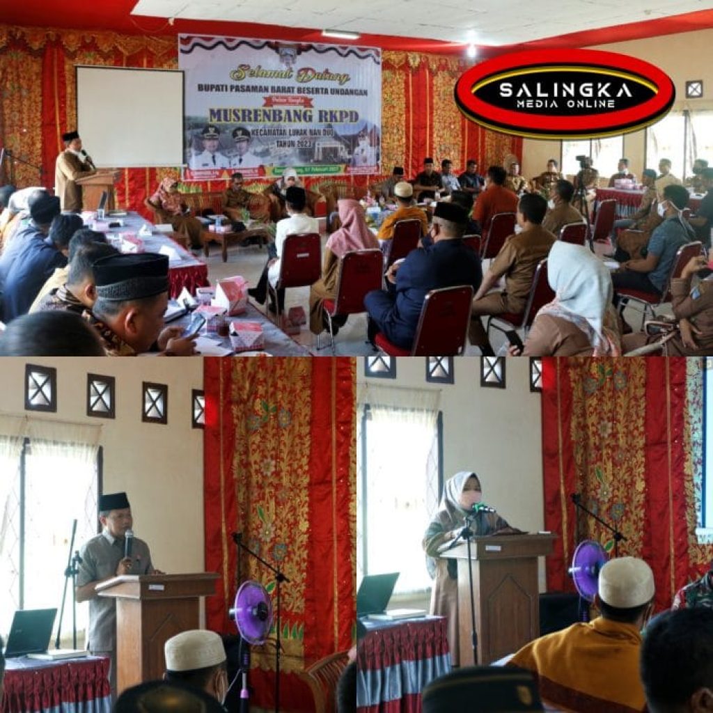 Wakil Bupati Pasaman Barat Buka Musrenbang Kecamatan Luhak Nan Duo