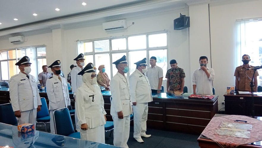 6 Pejabat Wali Nagari di Pasaman Barat Dilantik
