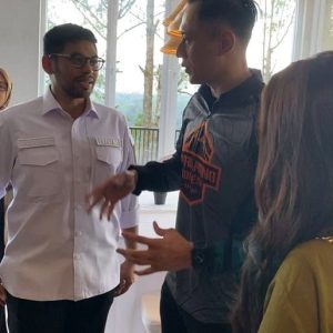 AHY Bersilaturahmi dengan Pengusaha Muda Sumatra Barat Usai Kujungi Lokasi Gempa