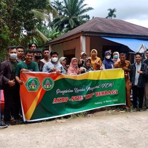 AKBP STIE “KBP” Padang Peduli Korban Gempa Pasaman dan Pasaman Barat