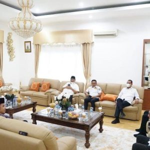 Bertajuk Menyambut Ramadan 1443 Hijriah – 11 Kepala Daerah se Sumatera Barat Silaturahmi di Indojolito Batusangkar