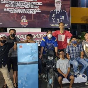 Diduga Curi Kulkas, Seorang Kuli Bangunan Ditangkap Tim Klewang Polresta Padang