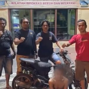 Diduga Pelaku Pencurian Sepeda Motor di Kampung Tanah Kareh Kecamatan Batang Kapas Pessel Berhasil diamankan Tim Opsnal Macan Kumbang Sat Reskrim Polres Pesisir Selatan
