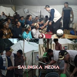Disela Kesibukan Di Posko Utama, Bupati Pasbar Kunjungi Warga Jorong Timbo Abu