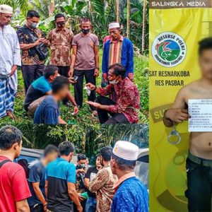Dua Orang Pengedar Sabu Diringkus Sat Resnarkoba Polres Pasbar
