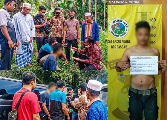 Dua Orang Pengedar Sabu Diringkus Sat Resnarkoba Polres Pasbar