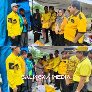 Hari Ke 9 Partai Golkar Masih Tetap Menyalurkan Bantuan Kepengungsi