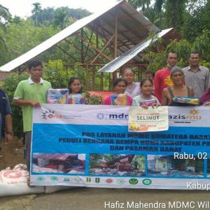 IPM Ikatan Pelajar Muhammadiyah Kota Padang ikut Membantu Korban Gempa di Pasaman Barat
