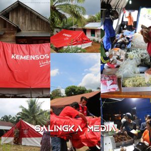Tenda Keluarga Korban Gempa Pasaman Barat Didesain Khusus Mensos Risma
