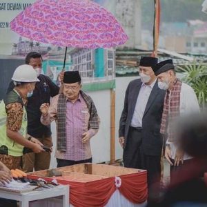Jusuf Kalla Resmikan Masjid Tabligiyah Garegeh Bukittinggi