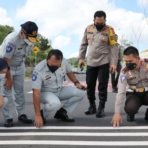 Kakorlantas Cek Sirkut Mandalika Jelang MotoGP : Mari Jadi Tuan Rumah yang Baik