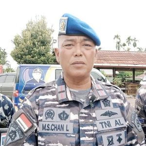 Komandan Pangkalan Utama TNI AL II Kunjungi Korban Gempa Pasaman Barat