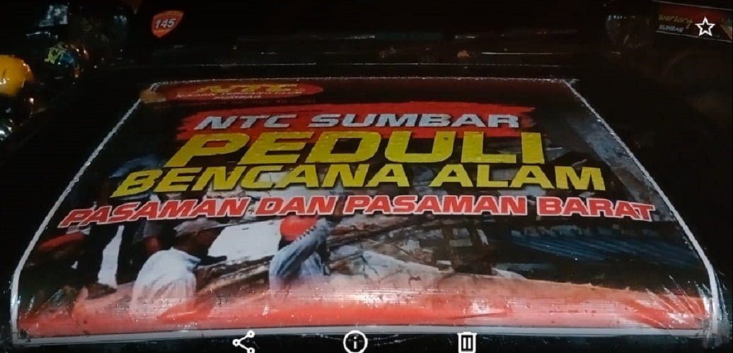 Nissan Terrano Club Peduli Bencana Pasaman Barat