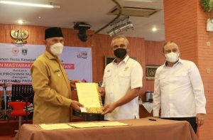 PT. Semen Padang dan Pemprov Sumbar Sepakati MoU Pemberdayaan Masyarakat Sekitar Hutan