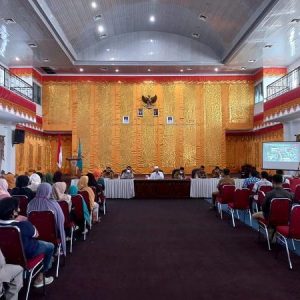 Pemda Pasbar Terus Lakukan Sosialisasi Jalan 2 Jalur Bundaran Simpang Empat