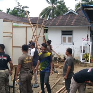 Pemkab Pasaman Barat mulai Bangun Contoh Hunian Sementara Bagi Para Korban Gempa