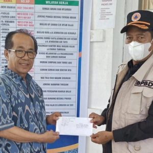 Perantau Minang (Matur) di New York Amerika Zaini Zein Bantu Korban Gempa Pasaman Barat