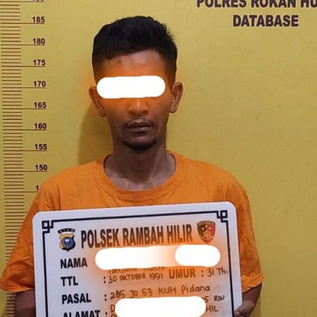 Pria yang Diduga Cabuli Anak Tiri Saat Tidur Berhasil diamankan Polisi