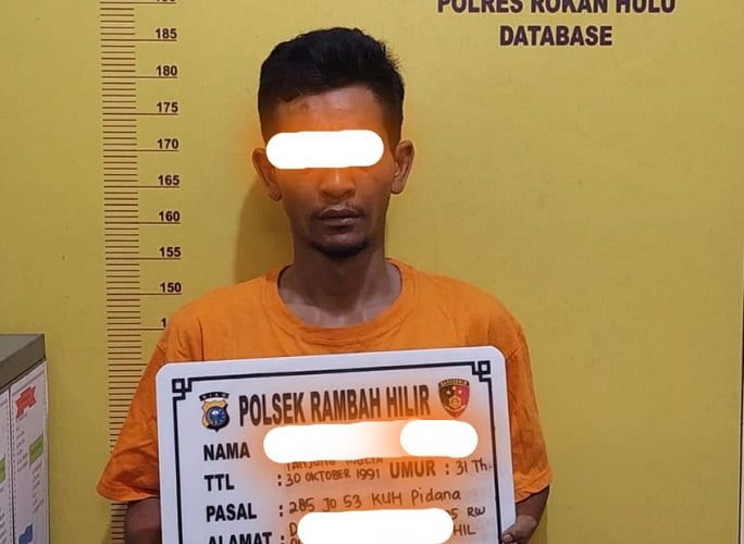 Pria yang Diduga Cabuli Anak Tiri Saat Tidur Berhasil diamankan Polisi