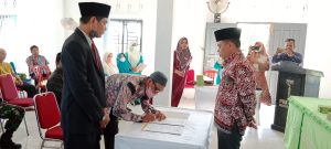 Serah Terima Jabatan Wali Nagari Muara Kiawai Kab. Pasaman Barat Sukses dilaksanakan