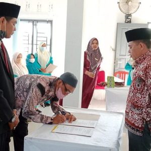 Serah Terima Jabatan Wali Nagari Muara Kiawai Kab. Pasaman Barat Sukses dilaksanakan