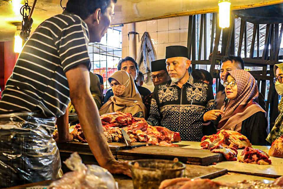 Gubernur Sumbar Harapkan Bulog Tambah Suplai Daging, Hingga Harga Terjangkau - Salingka Media