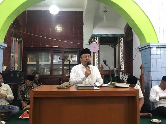 Safari Ramadhan di Masjid Taqwa Air Balam, Sekdaprov Sumbar Sosialisasikan Program Unggulan Gubernur