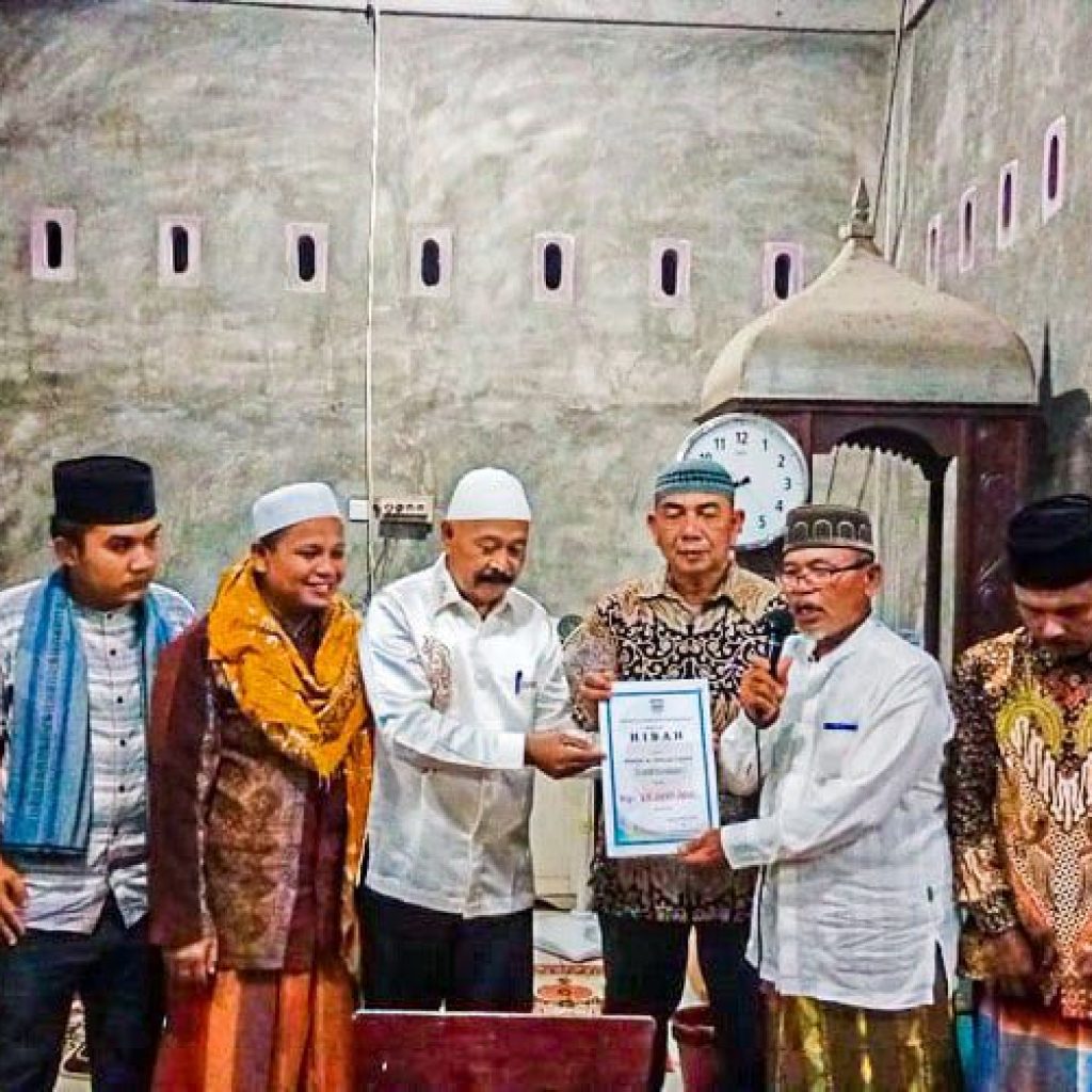 Tim Safari Ramadhan Kabupaten Pasaman Barat yang di Pimpin Dandim 0305 di Sambut Hangat masyarakat Tareh Ujung Gading
