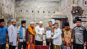 Tim Safari Ramadhan Kabupaten Pasaman Barat yang di Pimpin Dandim 0305 di Sambut Hangat masyarakat Tareh Ujung Gading