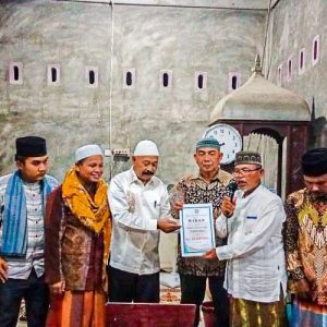Tim Safari Ramadhan Kabupaten Pasaman Barat yang di Pimpin Dandim 0305 di Sambut Hangat masyarakat Tareh Ujung Gading
