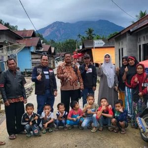 Wakil Ketua II DPRD Pasbar, H. Daliyus K Tinjau Korban Gempa