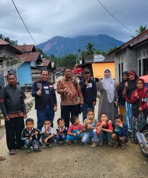 Wakil Ketua II DPRD Pasbar, H. Daliyus K Tinjau Korban Gempa