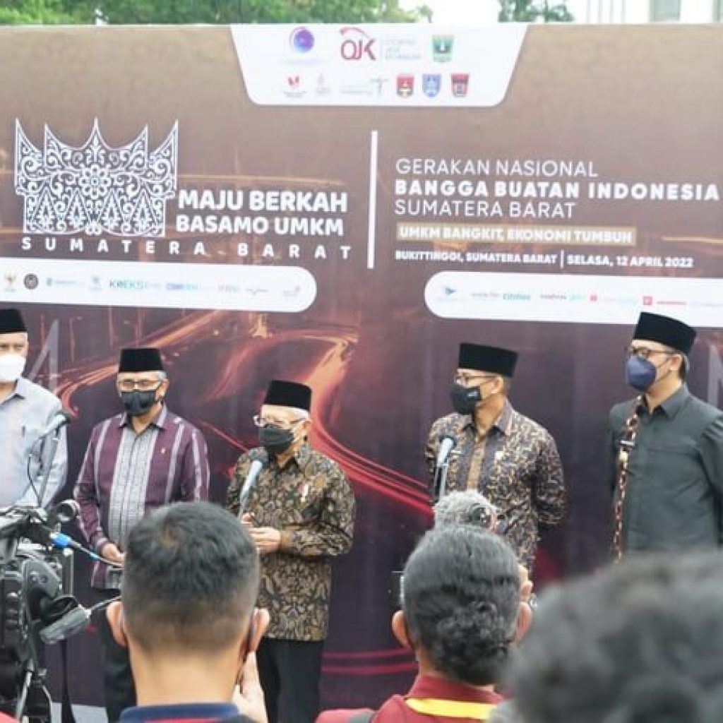 Wapres Ma’aruf Amin Buka GNBBI, KWT Tomat Salimpaung Dapat Kucuran Dana Dan Bantuan Mesin Produksi Saos Tomat - salingka media