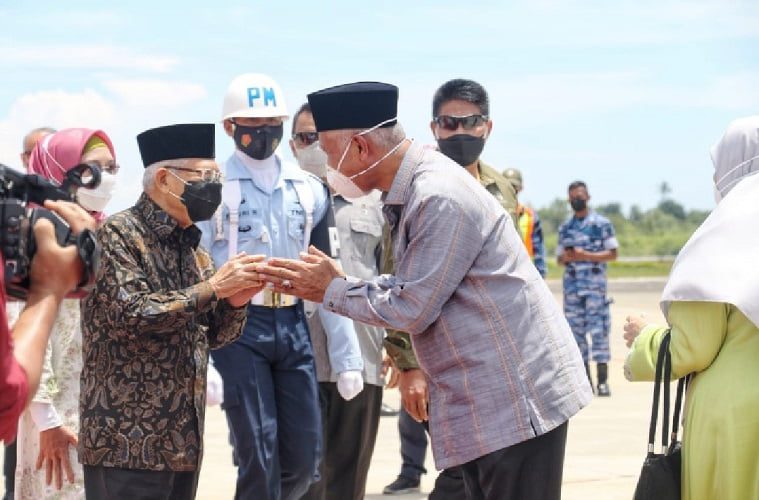 Wapres Ma'ruf Amin Puji Komitmen Pemprov Sumbar - salingka media