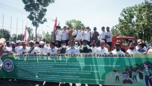 Apkasindo Pasbar Tuntut Kenaikan Harga Sawit, Bupati Hamsuardi : Ini akan kita Sampaikan ke Pemerintah Pusat