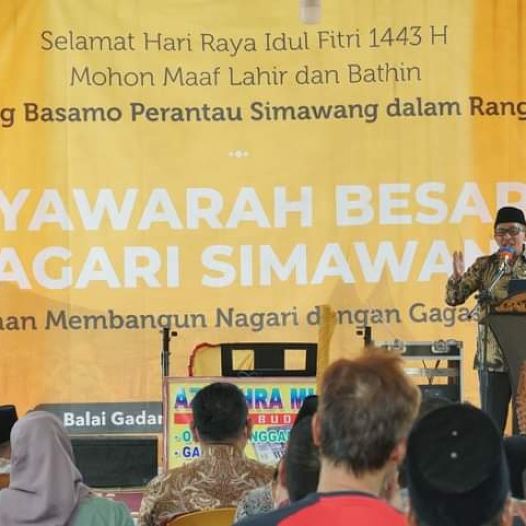 Eka Putra : Perantau Adalah Pilar Pembangunan Kabupaten Tanah Datar