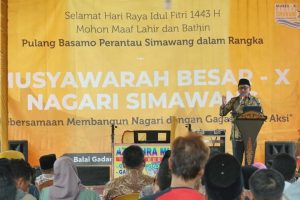 Eka Putra : Perantau Adalah Pilar Pembangunan Kabupaten Tanah Datar