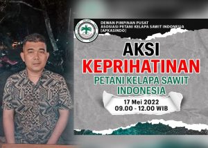 Ketua Apkasindo Pasaman Barat Syafridal Melakukan Aksi Damai Meminta Bupati Menyurati Presiden Terkait dengan Anjloknya Harga TBS