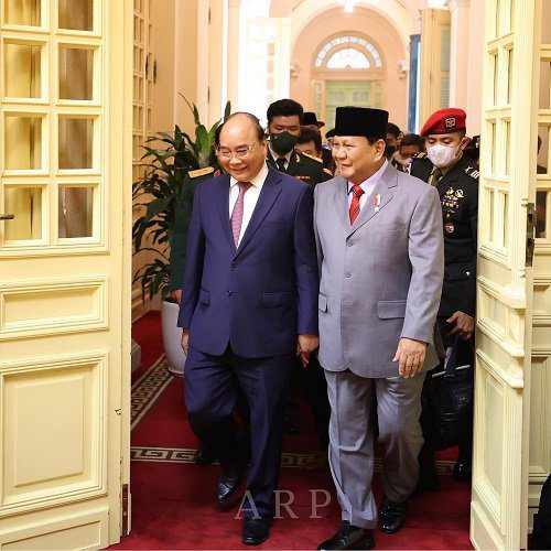 Menhan RI Prabowo Subianto Kerja sama Industri Pertahanan diharapkan Tidak Hanya Sebatas Misi Jual Beli