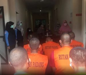 Perhatikan Kesehatan Warga Binaan Pemasyarakatan, Rutan Padang Kembali Lakukan Skrining Guna Pencegahan Penyakit Menular