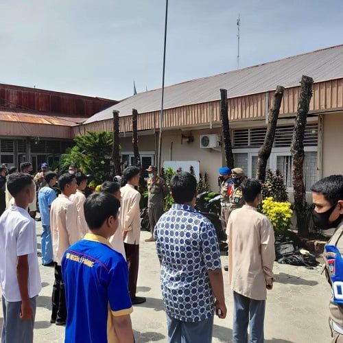 Puluhan Pelajar yang Keluyuran Diamankan Satpol PP Kota Padang
