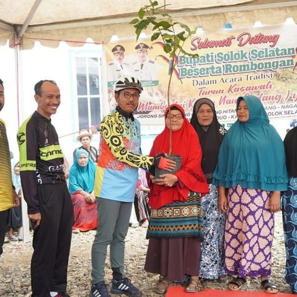 Tradisi Mambantai Kabau Nan Gadang Ke-60 di Pauh Duo Kabupaten Solok Selatan