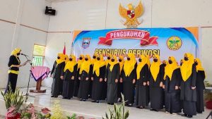 32 Pengurus Perwosi Pasbar Resmi Dikukuhkan, Ny. Fitri Risnawanto Ajak Memasyarakatkan Olahraga