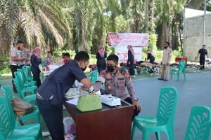 Bakti Kesehatan Polres Pasaman Barat Laksanakan Kegiatan Donor Darah – HUT Bhayangkara ke-76