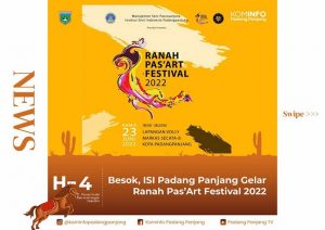 Besok, ISI Padang Panjang Gelar Ranah Pas’Art Festival 2022