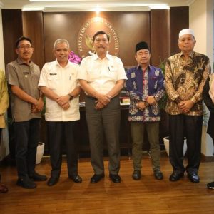Bupati Hamsuardi Kunjungi Menko Marves, Bahas Soal Pupuk Dan Sawit